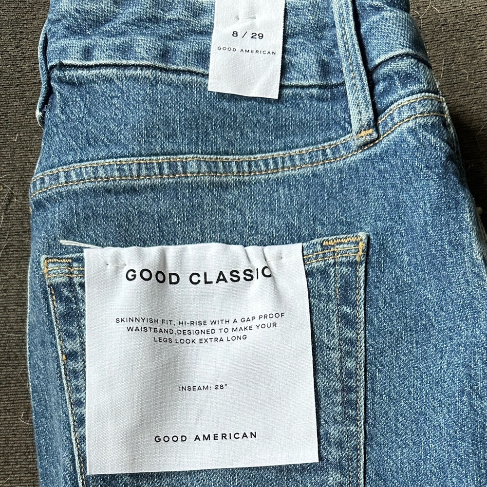 Good American - good classics size 8/29 NWT